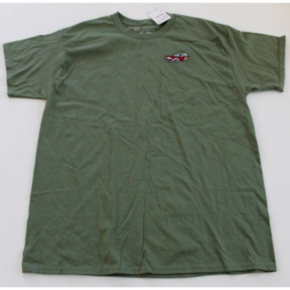 Riot Society Men's Embroidered Jeep Shirt Size L